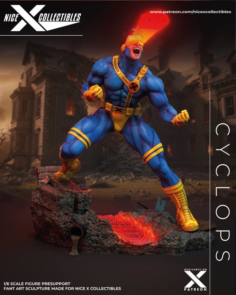 Nice X Collectibles - 猫眼怪兽 3D打印模型|Nice X Collectibles – Cyclops – 3D Print Model STL
