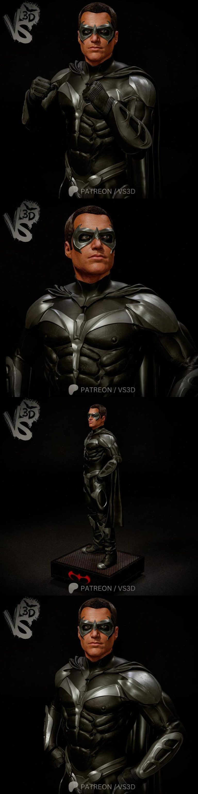 VS3D - 蝙蝠侠与罗宾 3D打印模型|VS3D – Robin – Batman & Robin – 3D Print Model STL