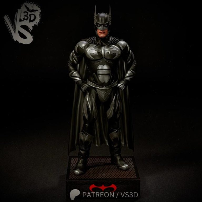 VS3D - 蝙蝠侠 - 蝙蝠侠与罗宾 3D打印模型|VS3D – Batman – Batman & Robin – 3D Print Model STL