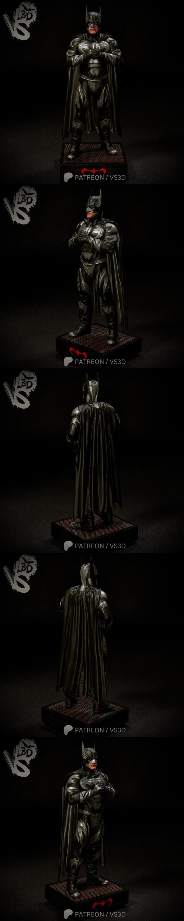VS3D - 蝙蝠侠 - 蝙蝠侠与罗宾 3D打印模型|VS3D – Batman – Batman & Robin – 3D Print Model STL
