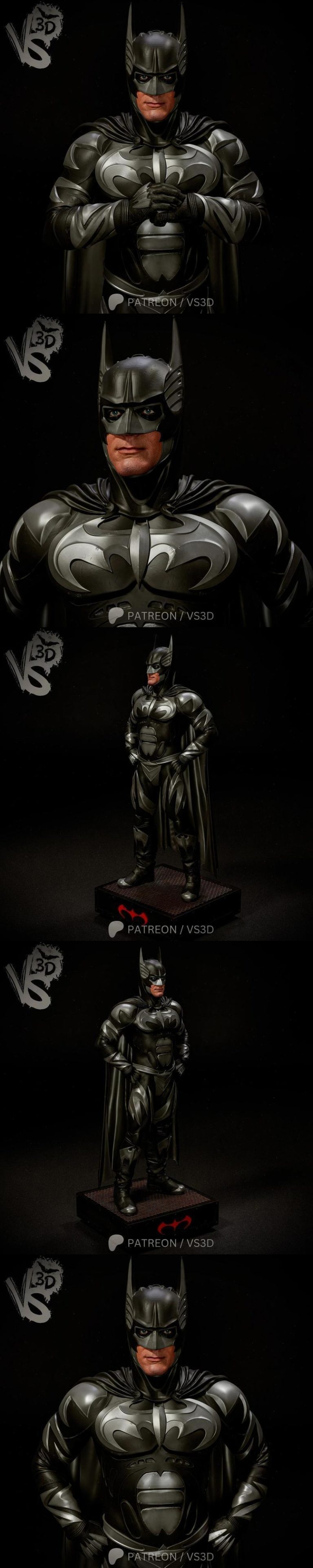 VS3D - 蝙蝠侠 - 蝙蝠侠与罗宾 3D打印模型|VS3D – Batman – Batman & Robin – 3D Print Model STL