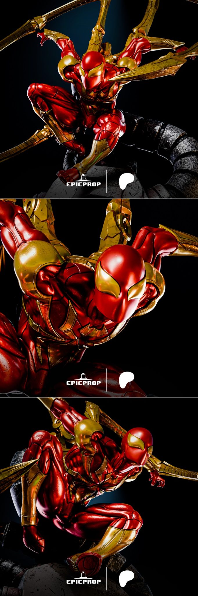 铁甲侠 3D打印模型|Epic Prop – Iron Spider – 3D Print Model STL