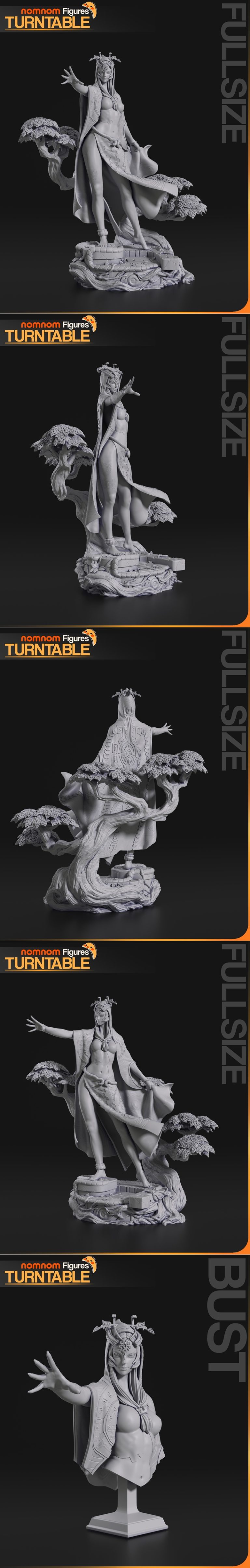 塞尔达传说 Midna 3D打印模型|Nomnom Figures – Midna – Legend of Zelda – 3D Print Model STL