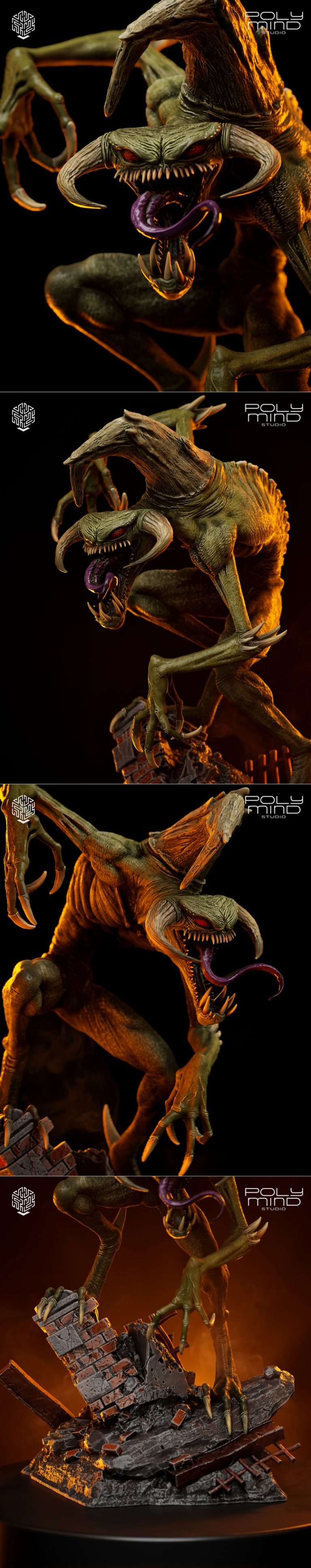 PolyMind Studio - 违犯者 - 3D打印模型|PolyMind Studio – Violator – 3D Print Model STL