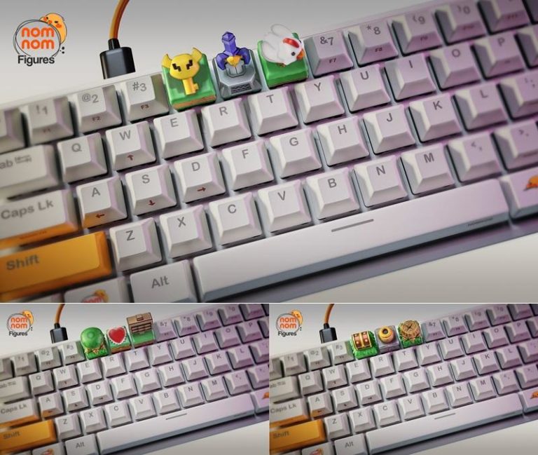 塞尔达传说 永恒之岛 链接之剑 3D打印模型|Nomnom Figures – Zelda Link to the Past – 3D Print Model STL