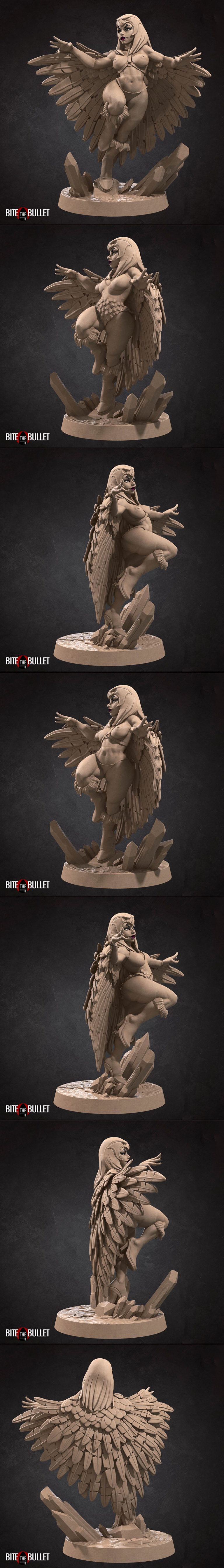 咬碎子弹——马里娜，女巫——3D打印模型|Bite the Bullet – Marina, the Sorceress – 3D Print Model STL