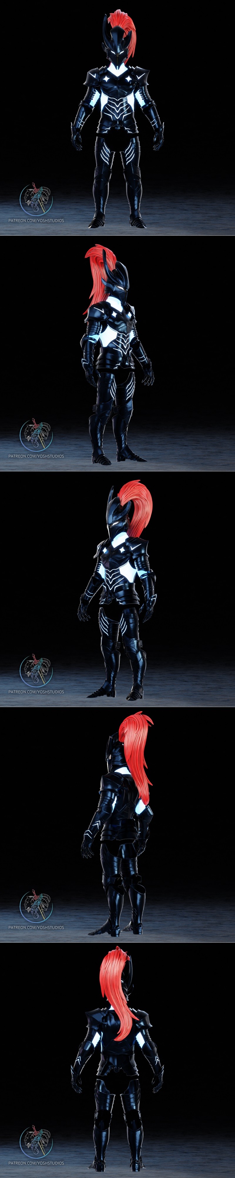 Igris Armor - 3D打印装甲模型|Igris Armor – 3D Print Model STL