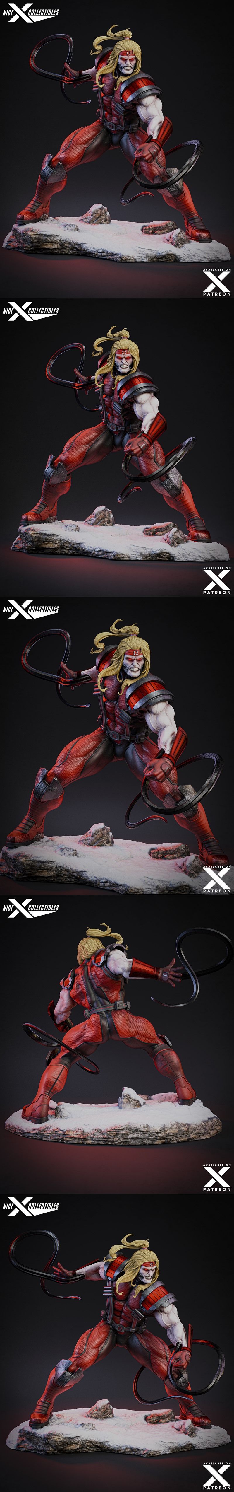 Nice X Collectibles – Omeg Red – 3D打印模型|Nice X Collectibles – Omeg Red – 3D Print Model STL