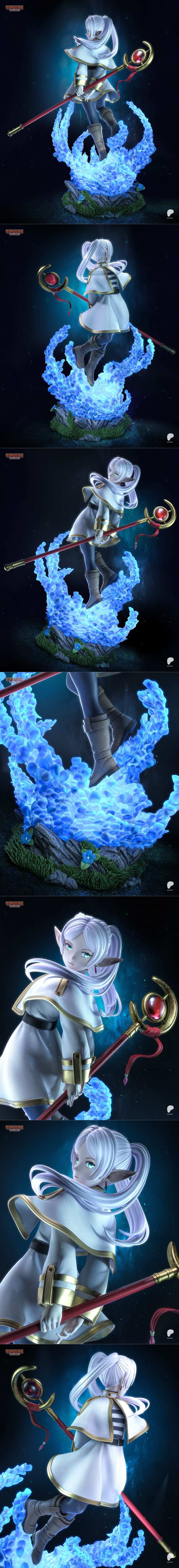 狐妖造型3D打印模型|Tanuki Figures – Frieren – 3D Print Model STL