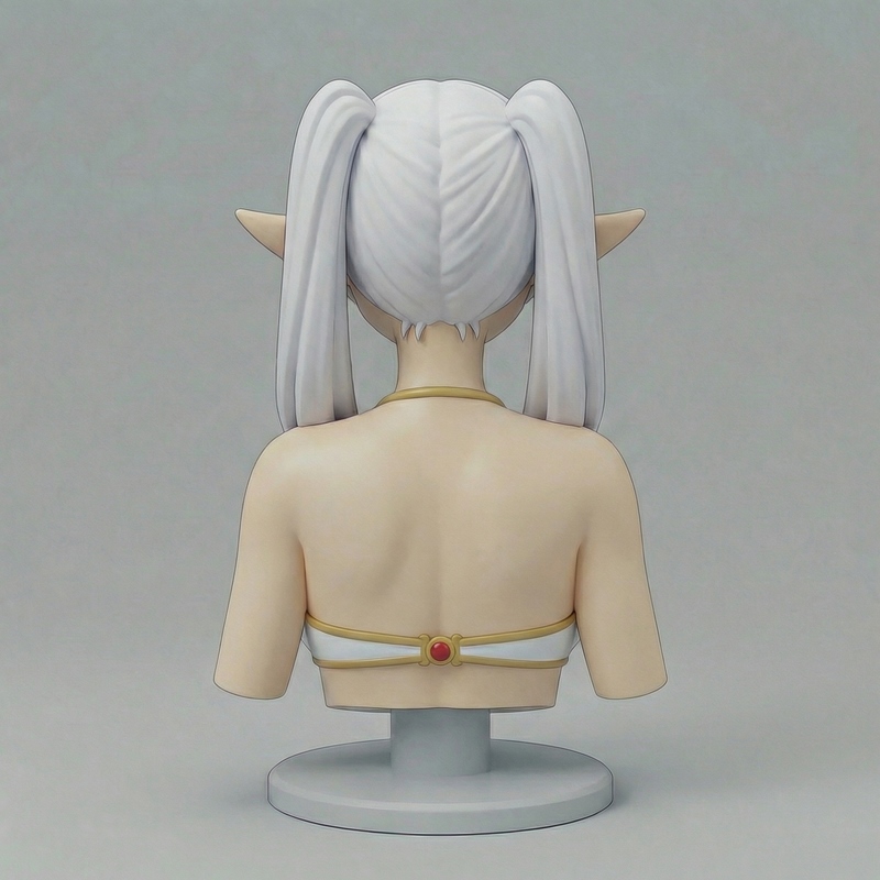 弗里尔比基尼胸像 3D打印模型|Pablo Figurines – Frieren Bikini Bust – 3D Print Model STL