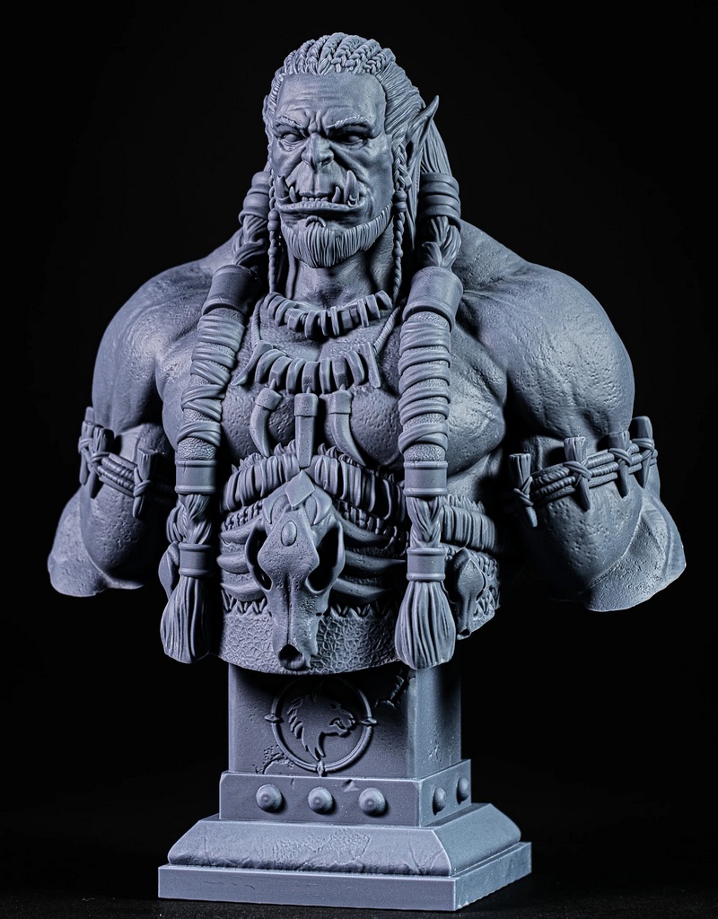 Fotis Mint 3D打印模型：Durotan塑像|Fotis Mint – Durotan Bust – 3D Print Model