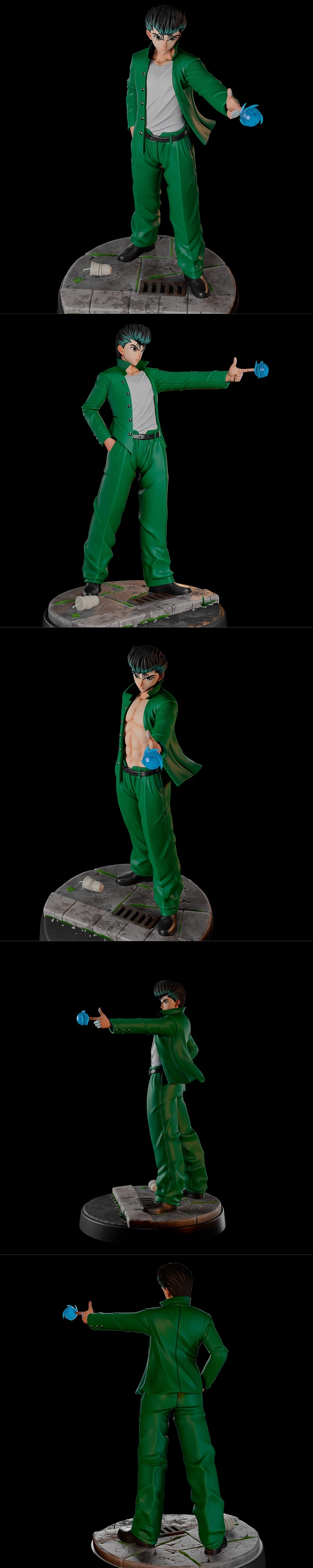 Momoji - 神无 - 3D打印模型|Momoji – Yusuke – 3D Print Model STL