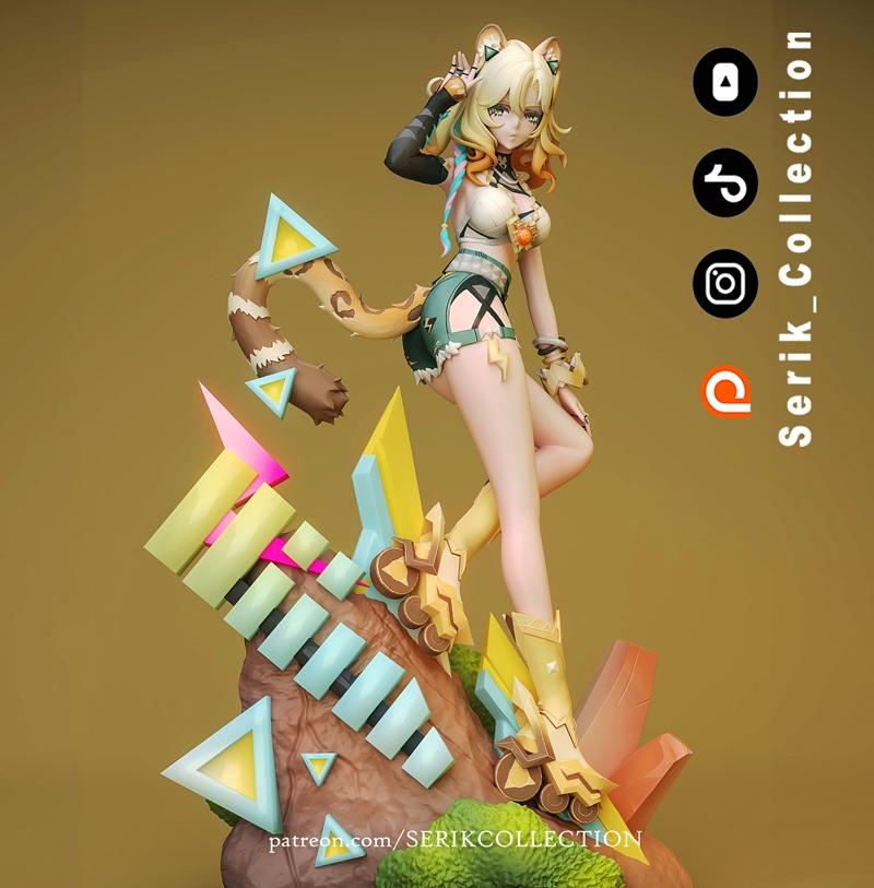 赛瑞克收藏 - 西隆恩 - 3D打印模型|Serik Collection – Xilonen – 3D Print Model STL