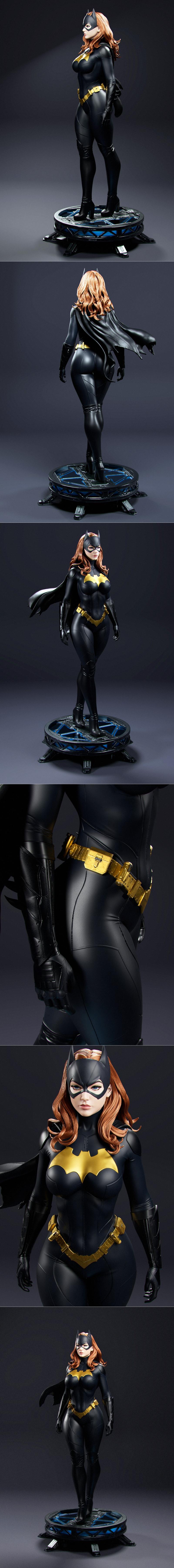 Abe3D - 蝙蝠女孩 - 3D打印模型|Abe3D – Batgirl – 3D Print Model STL