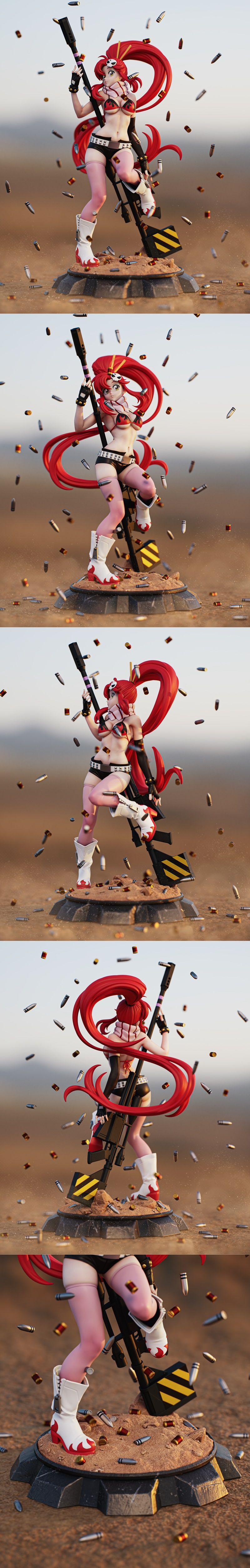 CA 3D Studios - 伊科·利特纳 - 3D打印模型|CA 3D Studios – Yoko Littner – 3D Print Model STL