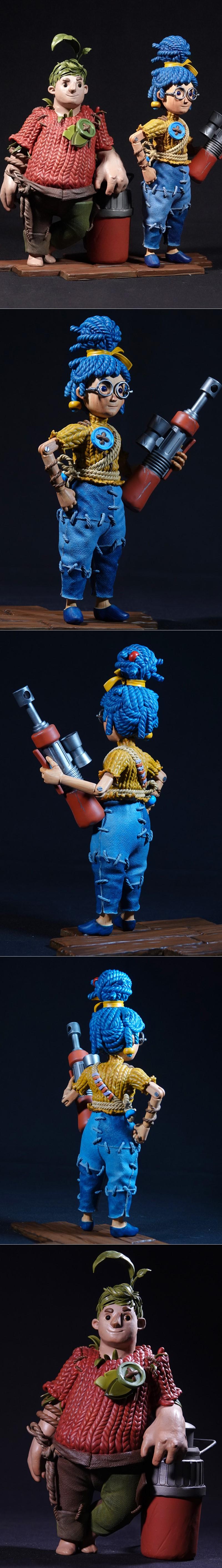 双人搭档 3D打印模型 STL|It Takes Two – 3D Print Model STL