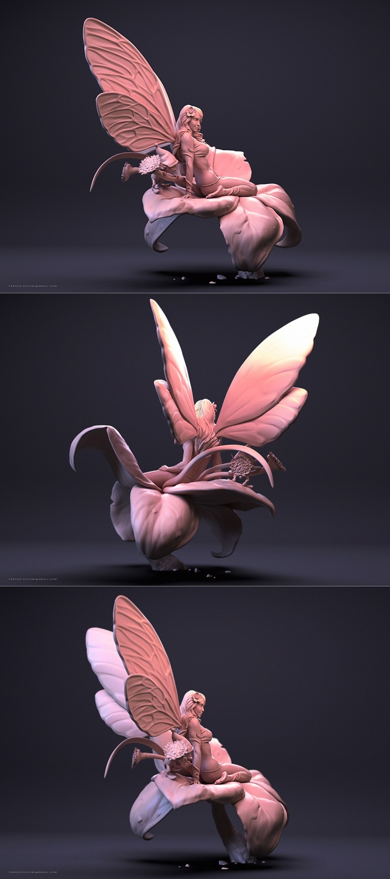 Farhad Nojoumi 3D打印模型：Fairy|Fairy by Farhad Nojoumi – 3D Print Model STL
