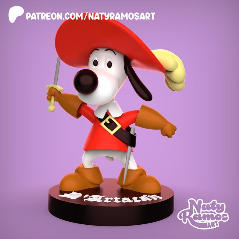 Naty Ramos - Dartacan - 3D打印模型|Naty Ramos – Dartacan – 3D Print Model STL