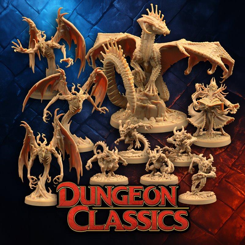 dungeon经典2026 - 3D打印模型STL|Dungeon Classics January 2026 – 3D Print Model STL