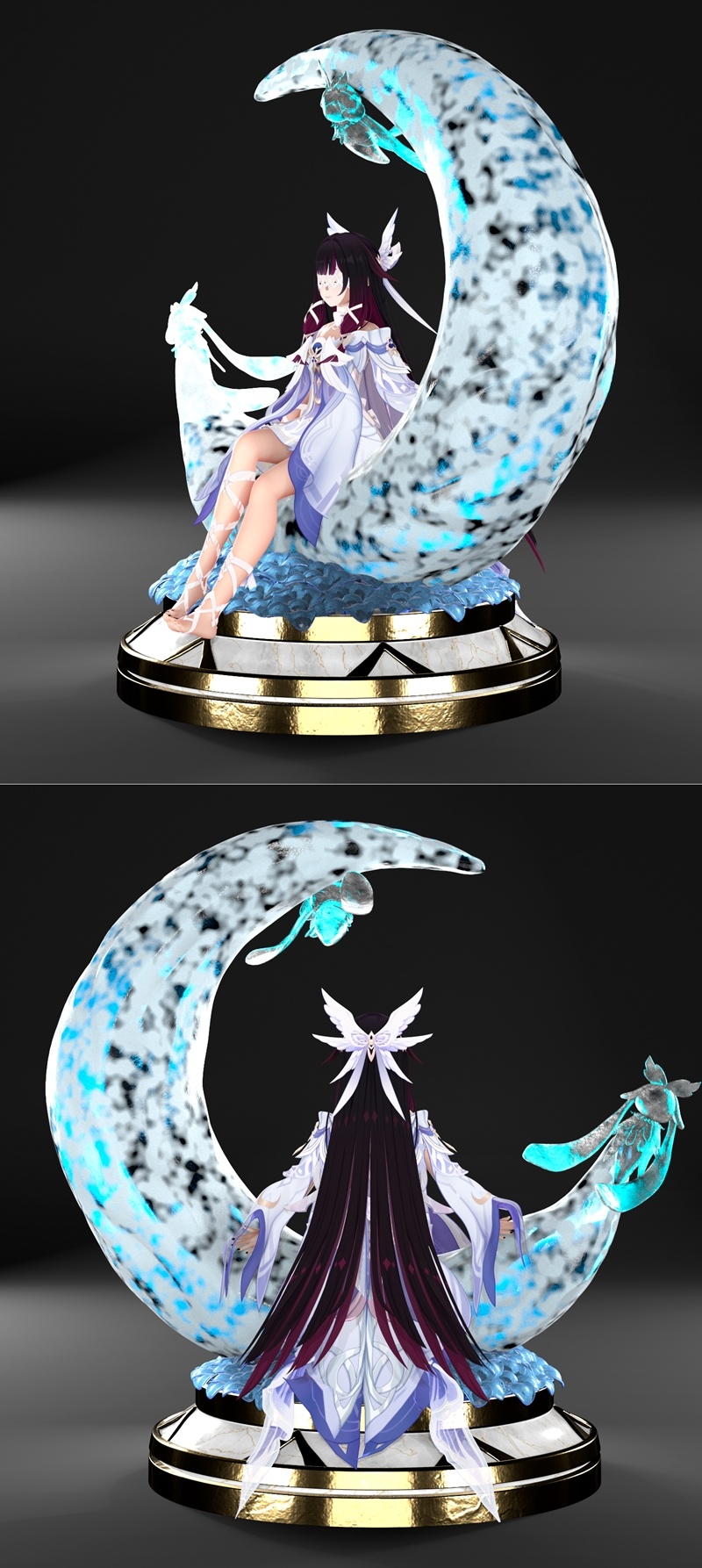 Lori3Desher 3D打印模型：Columbina角色模型|Lori3Desher – Columbina – 3D Print Model STL