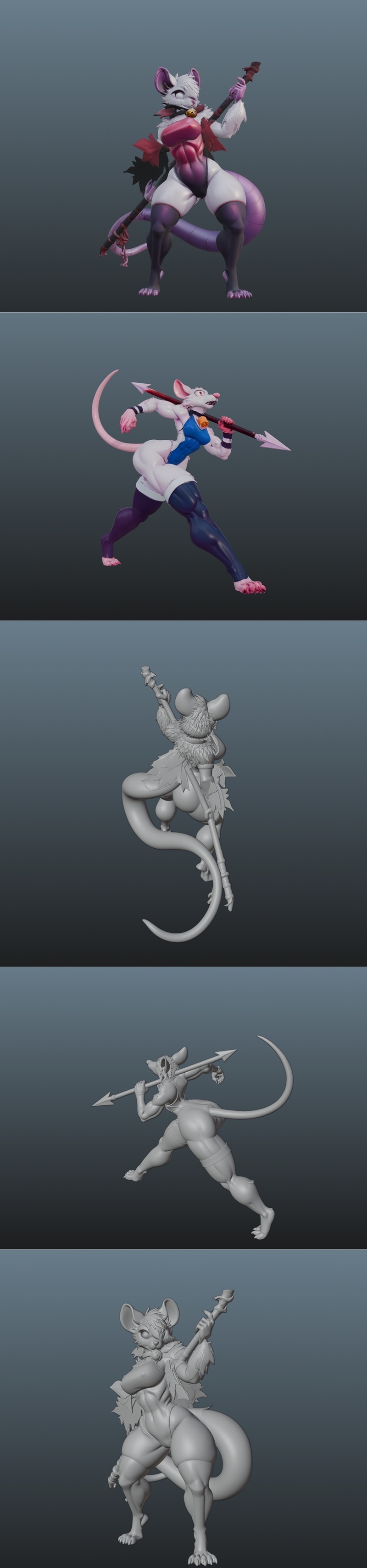 Pettitte Squeekers - 3D打印动漫角色模型|Pettitte Squeekers – 3D Print Model STL