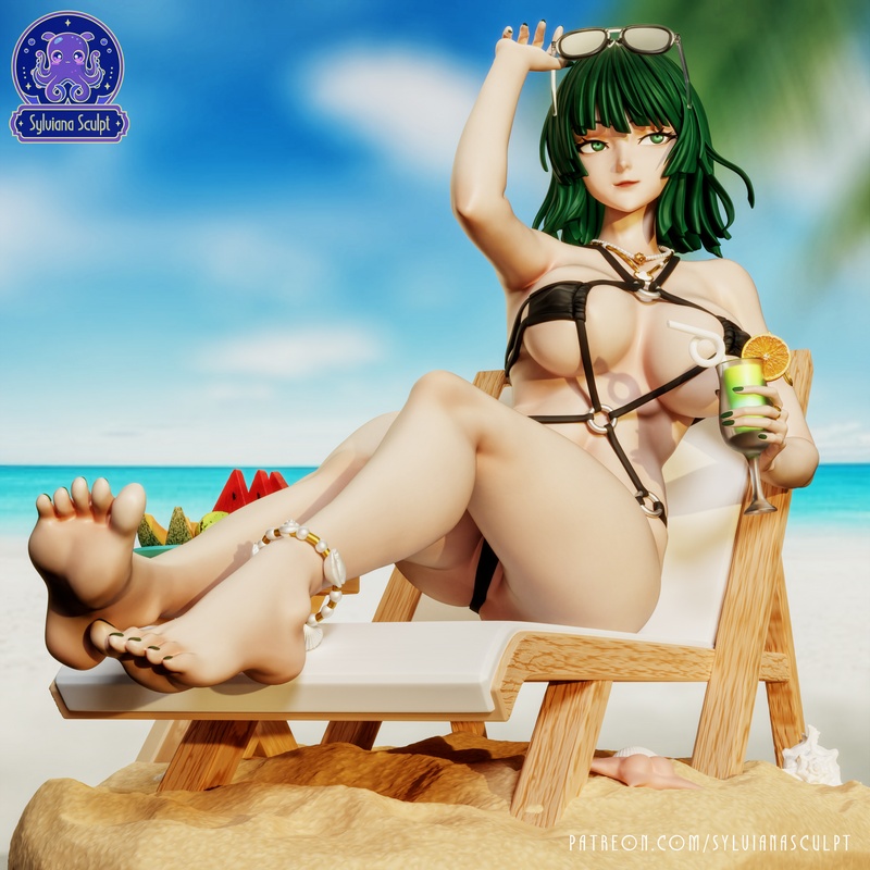 Sylviana雕塑·一拳超人·藤丸立香·3D打印模型|Sylviana Sculpt – One Punch Man – Fubuki – 3D Print Model