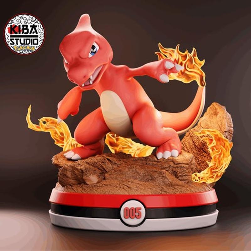 Kiba Studio - 奇亚隆 - 3D打印模型|Kiba Studio – Charmeleon – 3D Print Model STL