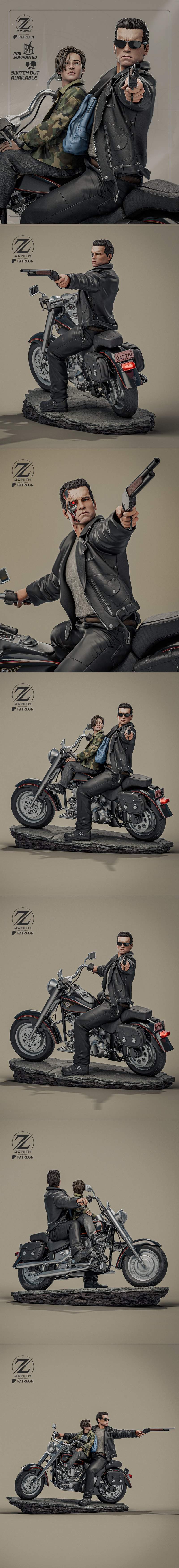 Zenith Studios - 终端机 - 3D打印模型|Zenith Studios – Terminator – 3D Print Model STL