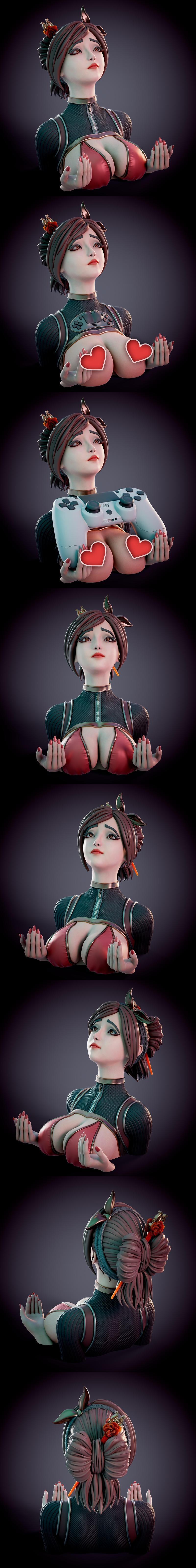 Chagarin 3D打印控制器架模型|Chagarin – Play with me – Universal Controller Holder – 3D Print Model STL