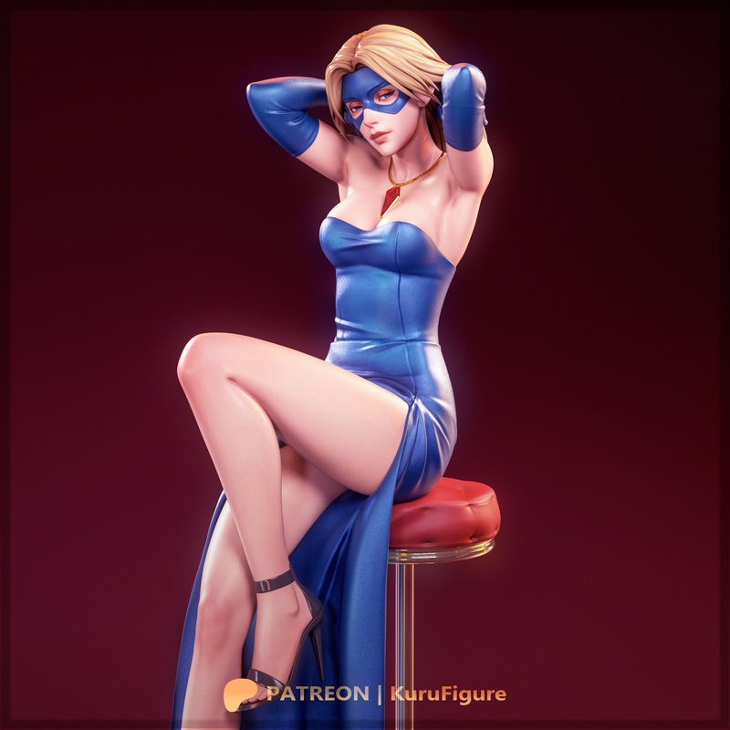 Kuru图腾· blonde西装3D打印模型|Kuru Figure – Dispatch – Blonde Blazer – 3D Print Model