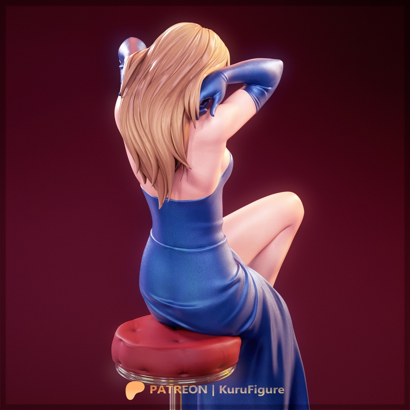 Kuru图腾· blonde西装3D打印模型|Kuru Figure – Dispatch – Blonde Blazer – 3D Print Model