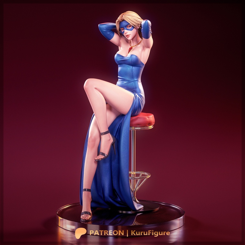 Kuru图腾· blonde西装3D打印模型|Kuru Figure – Dispatch – Blonde Blazer – 3D Print Model