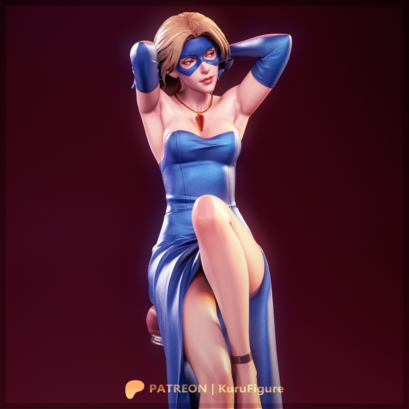 Kuru图腾· blonde西装3D打印模型|Kuru Figure – Dispatch – Blonde Blazer – 3D Print Model