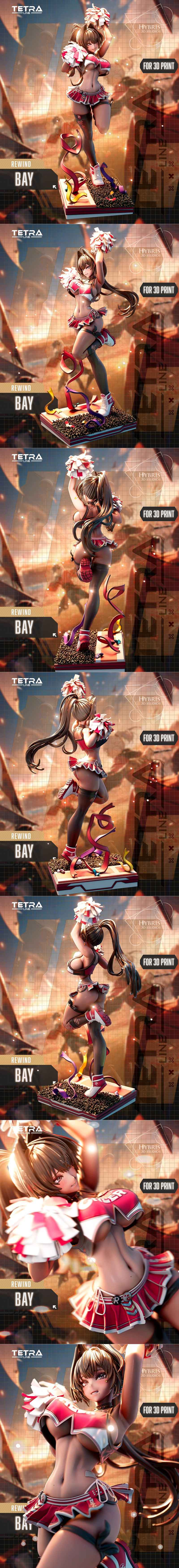 Hybris Studios《尼基》贝亚 3D打印模型 STL|Hybris Studios – Nikke – Bay – 3D Print Model STL