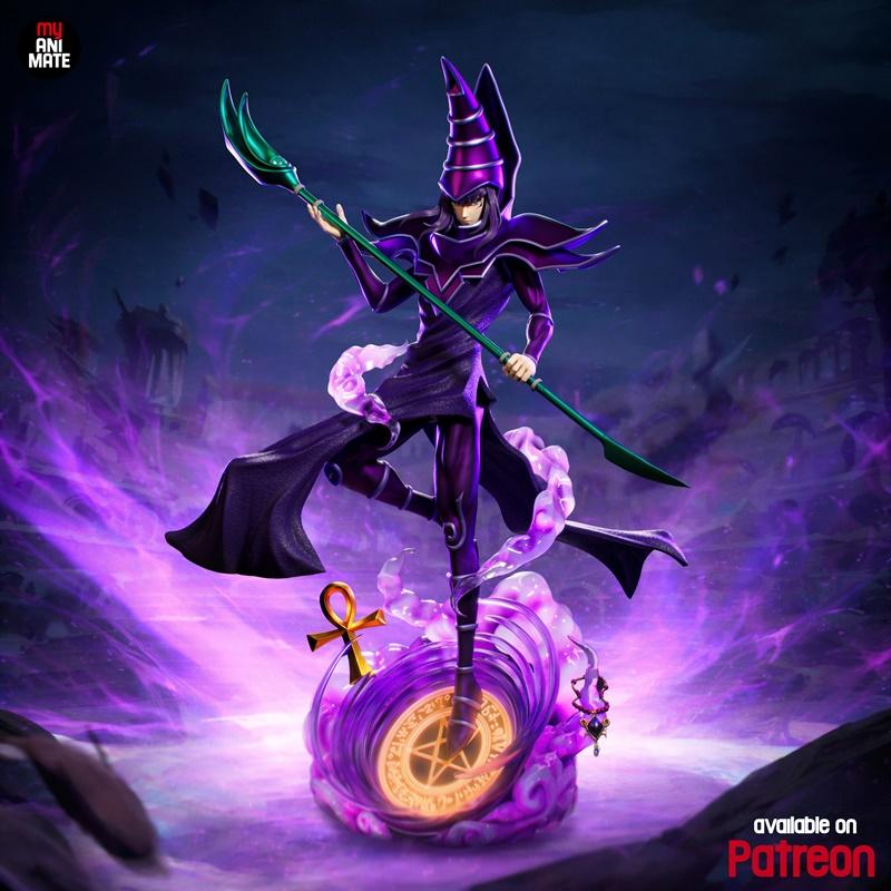 MyAnimate - 魔法少年卡 - 3D打印模型|MyAnimate – Dark Magician – 3D Print Model STL