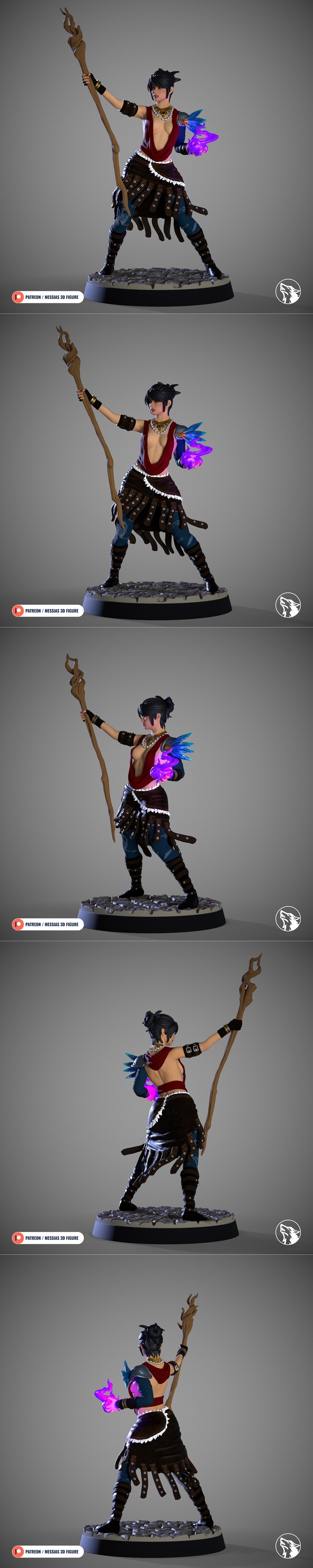 Messias Morrigan 3D打印模型|Messias – Morrigan – 3D Print Model STL