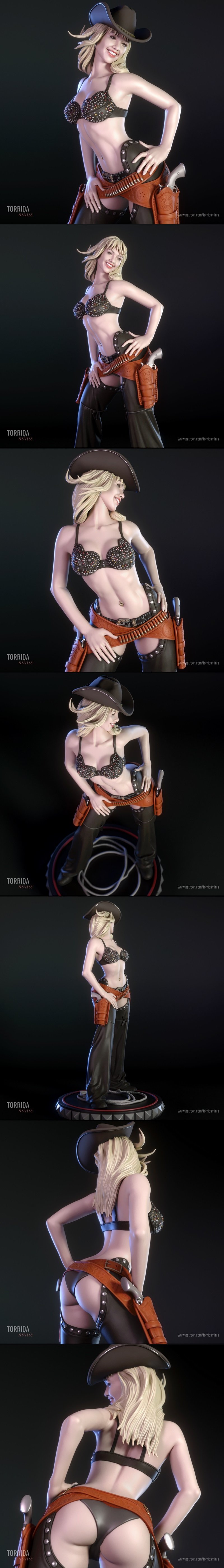 Torrida Minis - Nancy Callahan 3D打印模型|Torrida Minis – Nancy Callahan – 3D Print Model STL
