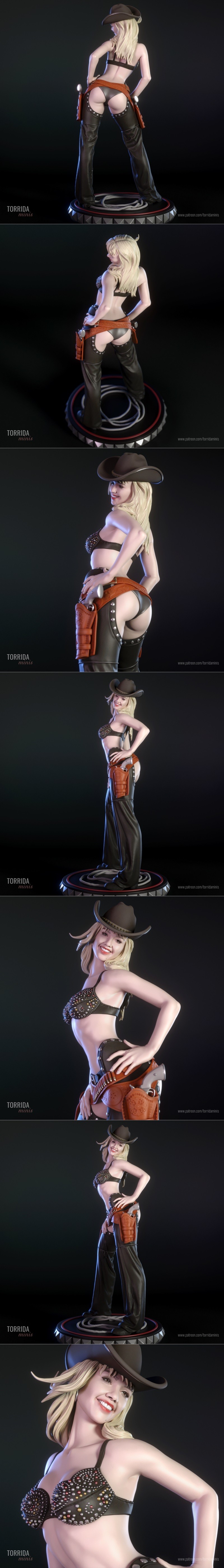 Torrida Minis - Nancy Callahan 3D打印模型|Torrida Minis – Nancy Callahan – 3D Print Model STL