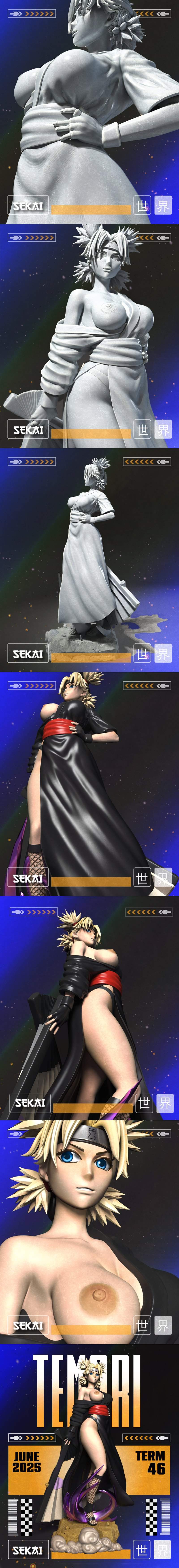 赛博玛丽·手作雕塑·3D打印模型|Sekai – Temari Sculpture – 3D Print Model STL