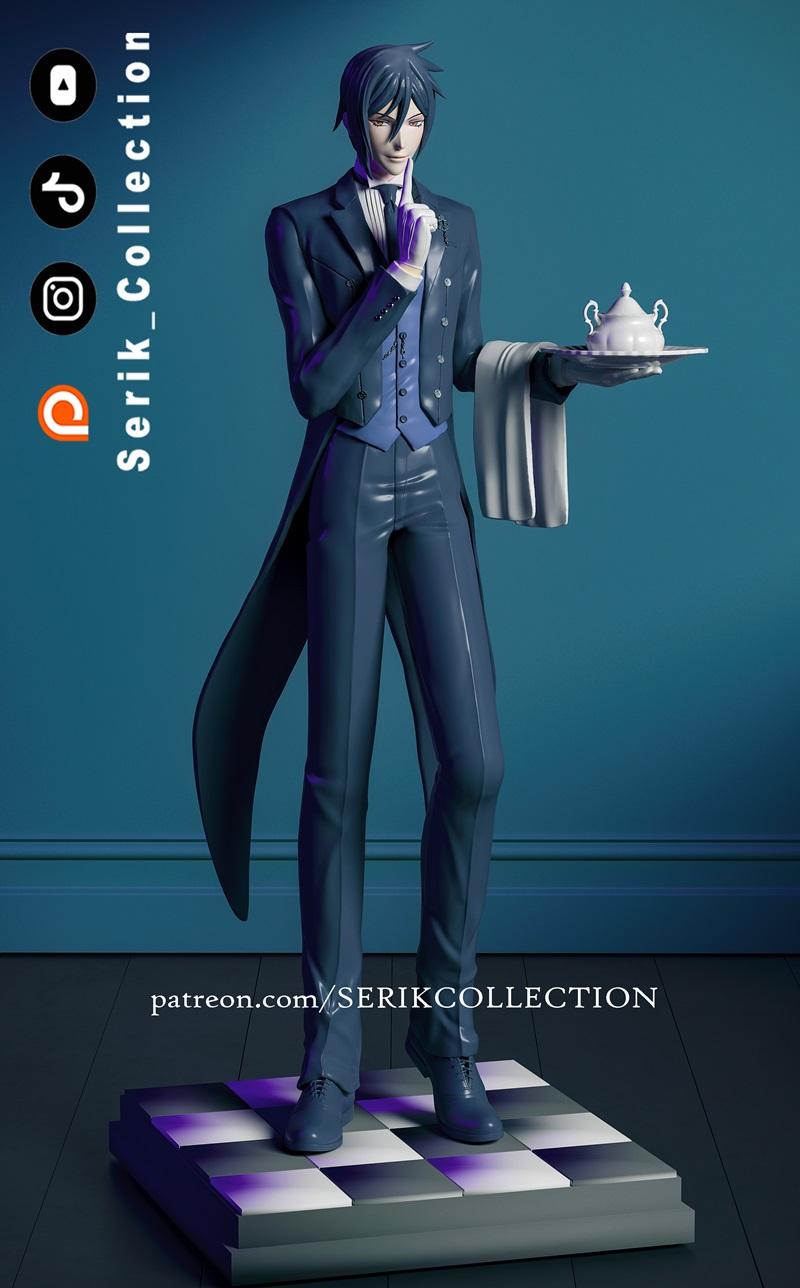 塞尔克收藏 - 赛巴斯蒂安·迈克尔斯 - 3D打印模型|Serik Collection – Sebastian Michaelis – 3D Print Model STL