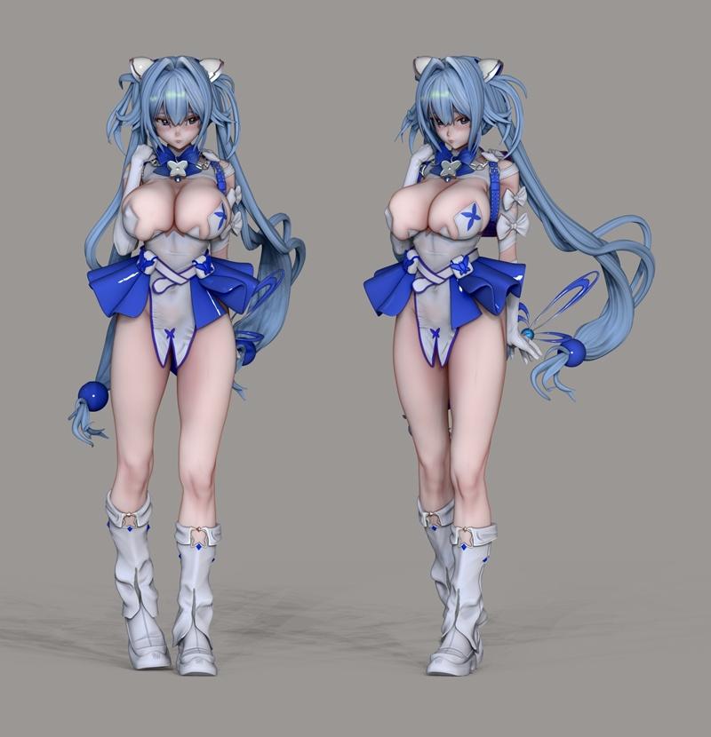 Gretel胜利女神 Nikke 3D打印模型|Gretel – Goddess of Victory Nikke – 3D Print Model STL