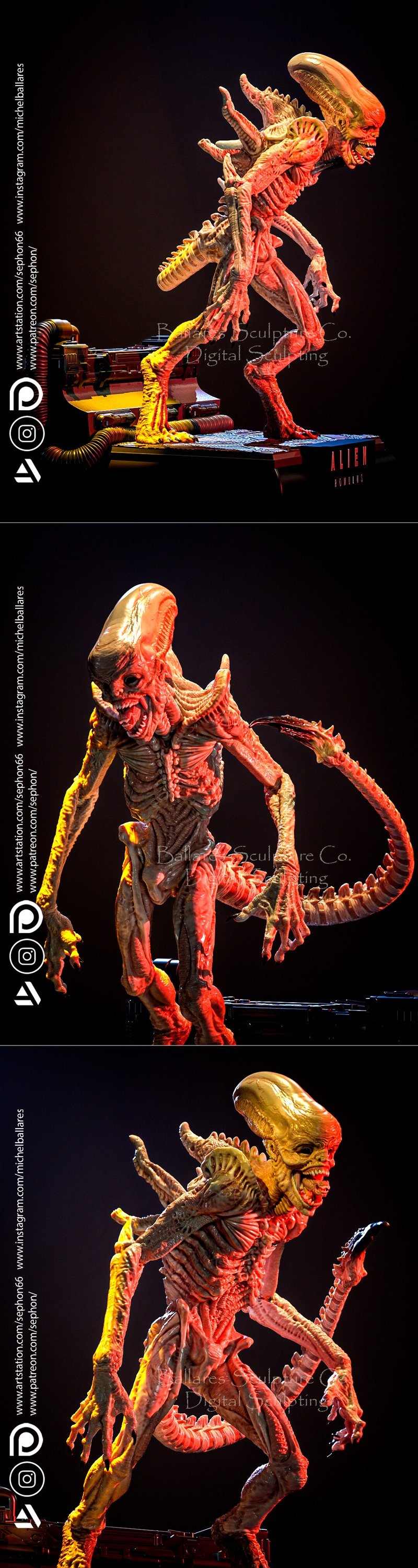 创意怪客MB出品《异星罗穆斯》3D打印模型|Alien Remolus By Creative Geek MB – 3D Print Model STL