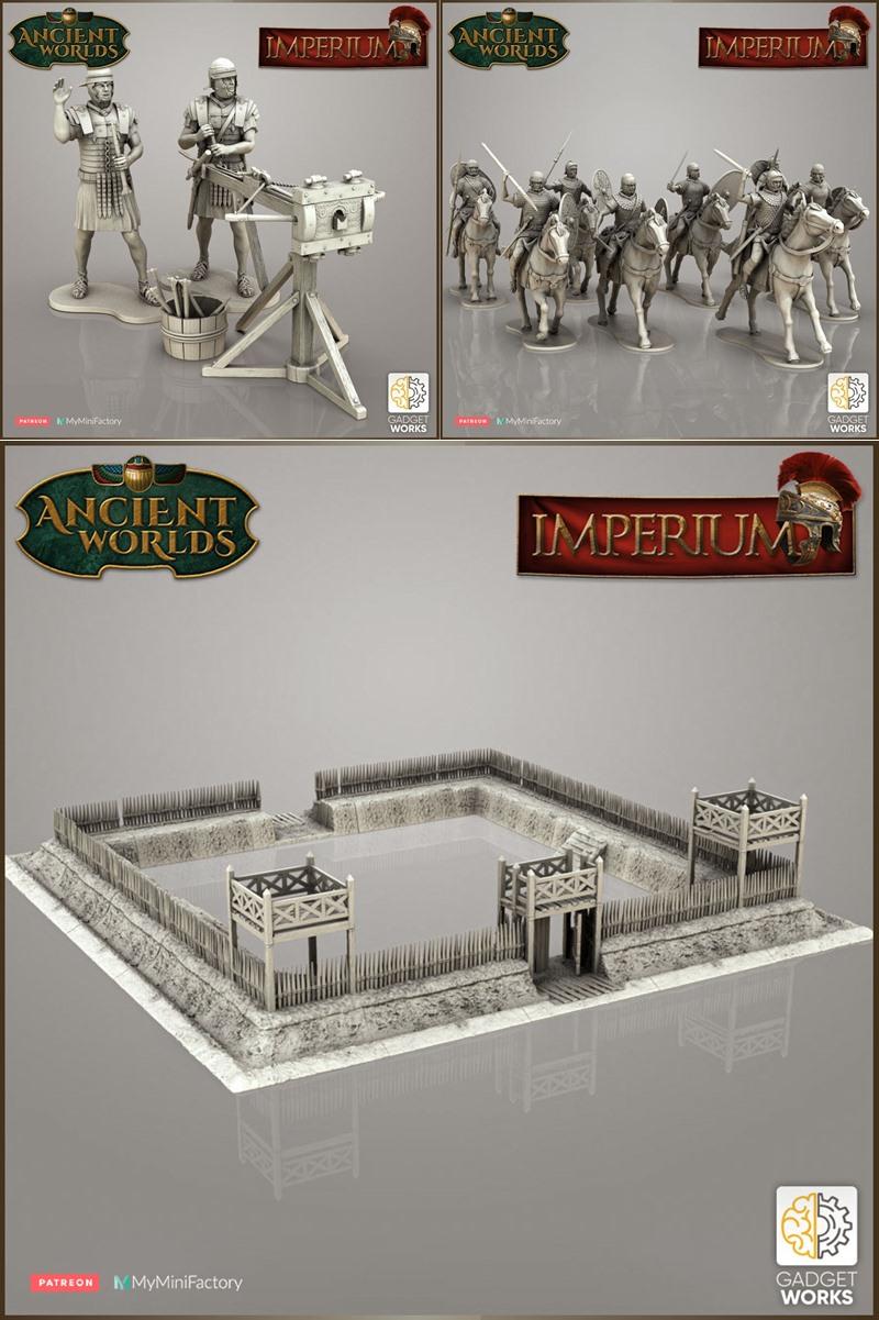 Gadgetworks 3D打印模型：帝国第三部 机械战甲设计|Gadgetworks – Imperium Part 3 – 3D Print Model STL