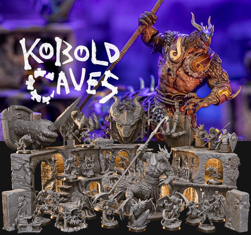 洛特工作室 - 矮人洞穴 - 3D打印模型|Loot Studios – Kobold Caves January 2026 – 3D Print Model STL