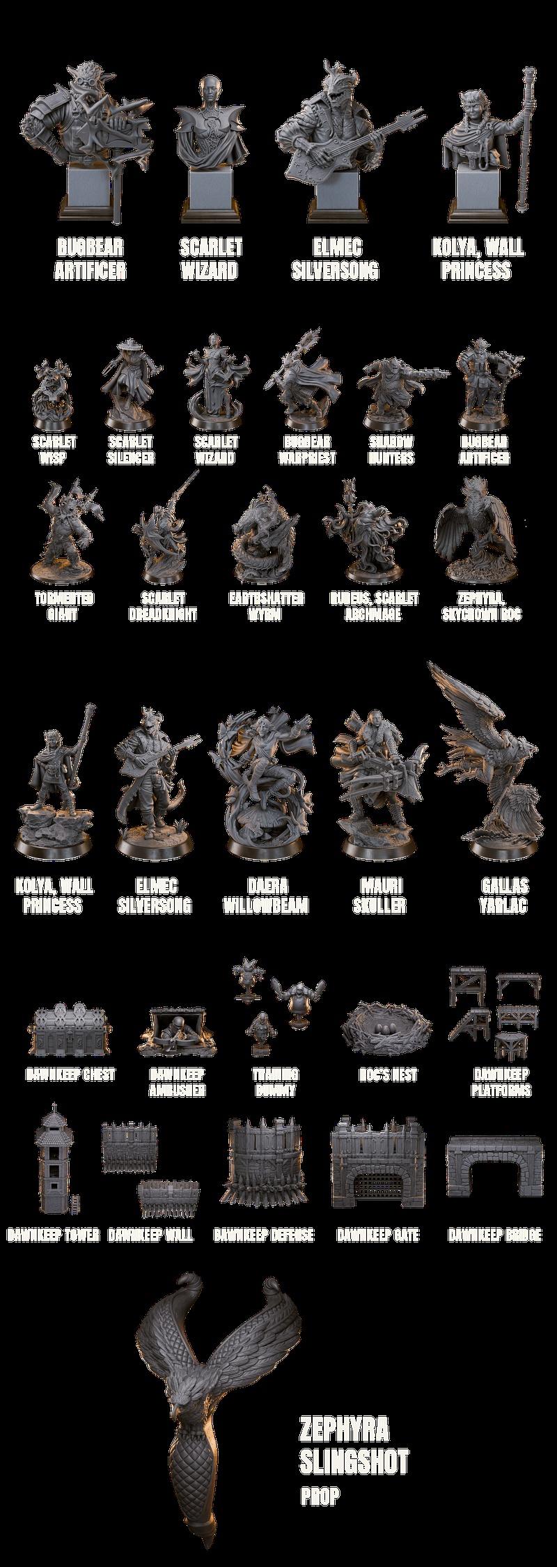 Loot Studios – 《黎明守护》攻防战 2025 3D打印模型|Loot Studios – Dawnkeep Assault November 2025 – 3D Print Model STL