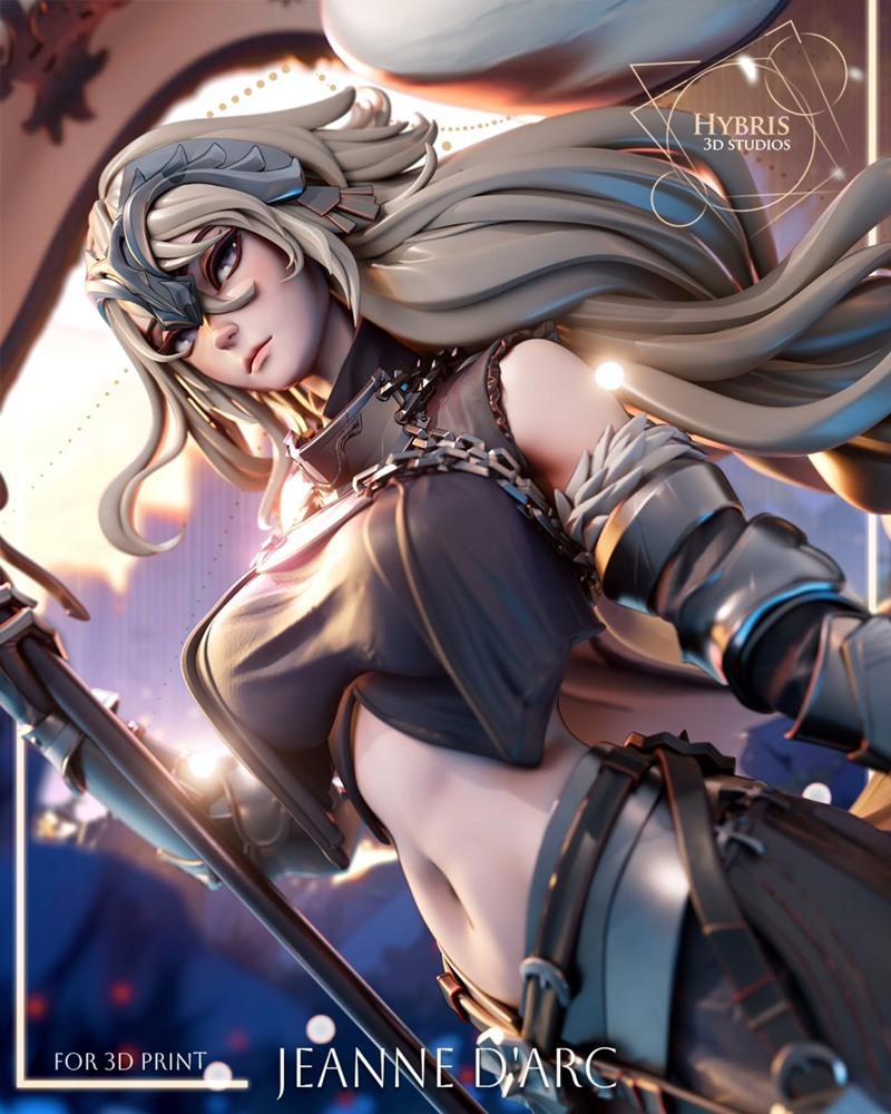 Hybris Studios – Jeanne d’Arc – 3D Print Model STL
