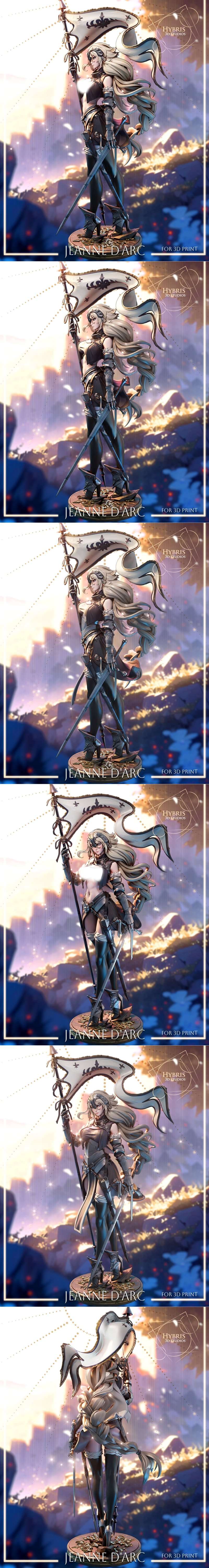Hybris Studios – Jeanne d’Arc – 3D Print Model STL