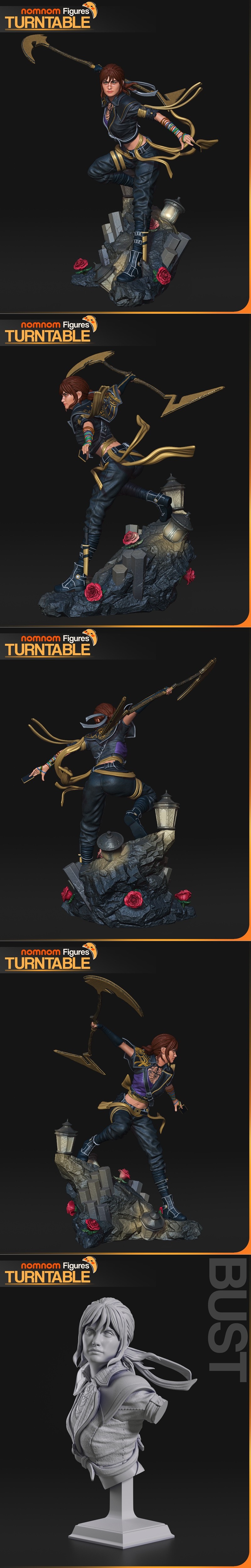 斯凯尔远征33 3D打印模型|Nomnom Figures – Sciel Expedition 33 – 3D Print Model STL