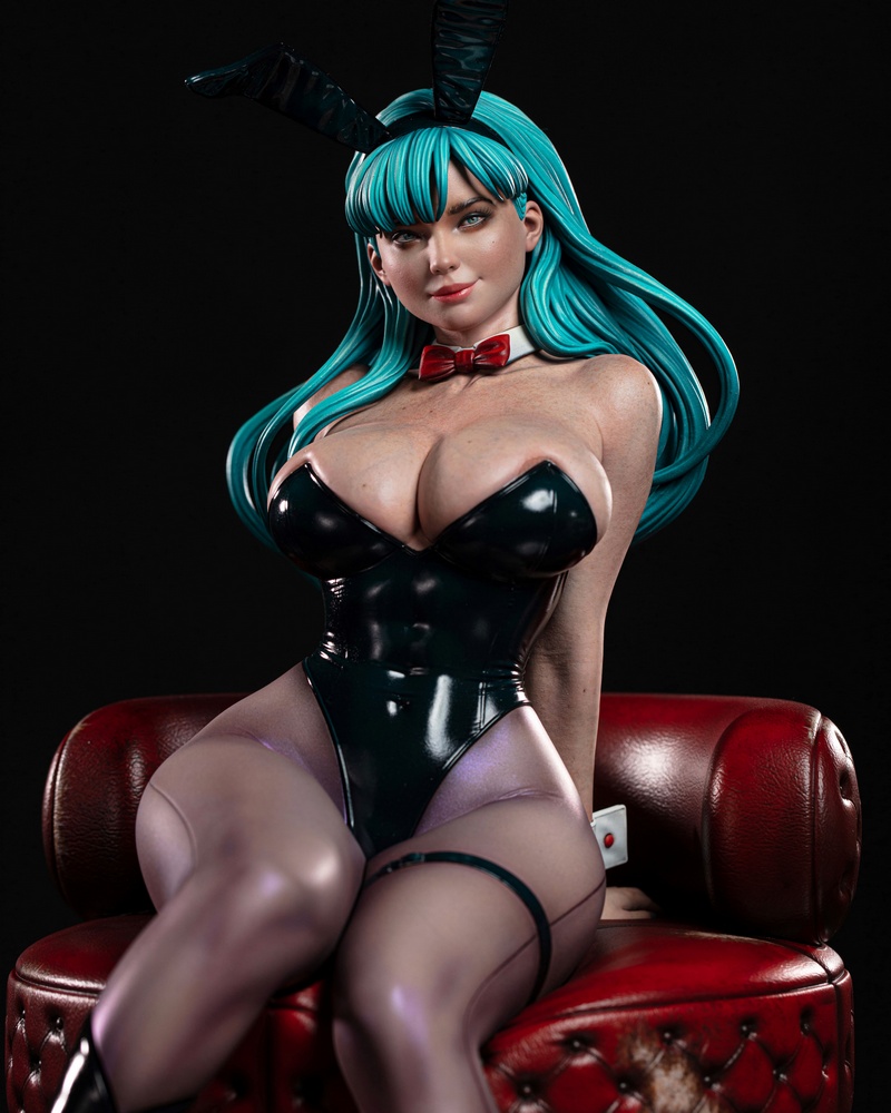 布玛兔女郎——3D打印模型|Bulma Bunny Girl – 3D Print Model