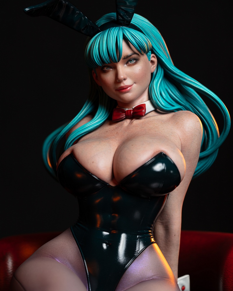 布玛兔女郎——3D打印模型|Bulma Bunny Girl – 3D Print Model